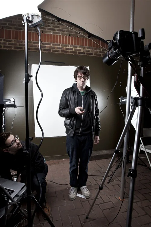 Hi. So my first blog for the Huffington Post is up, click here to view it. It's the story of a great fun shoot I did with Graham Coxon for The Fly, and so memorable were it that I thought I'd document the process in full and share it with your good self, dear viewer. Recorded forever, on the HuffPo. Something for the grand kids, you know. Heritage.