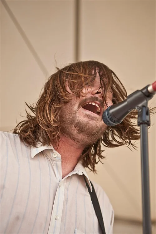 I guess a favourite aspect of SxSW was not walking for miles with a furnace on my back, but actually sitting in the dust watching some really fucking good bands every now and again. Here's one: Crystal Antlers . Absolutely rocking.