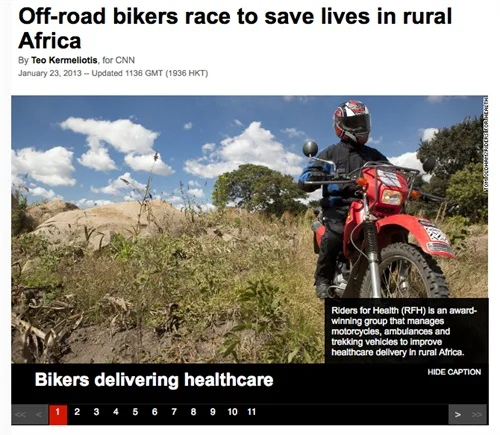 A decent gallery and feature on Riders here . The greatest people doing the best work with the simplest solution. Please distribute!