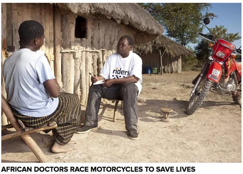 Finalists in the Index Awards , Work category. Because they're incredible, that's why. Another of our super-remote location shoots (in Lesotho this time) that tells the story of how it makes great sense to have health workers trained to ride and maintain motorcycles, to give advice and care to people too far from medical centres. Lots more info here , do get involved.