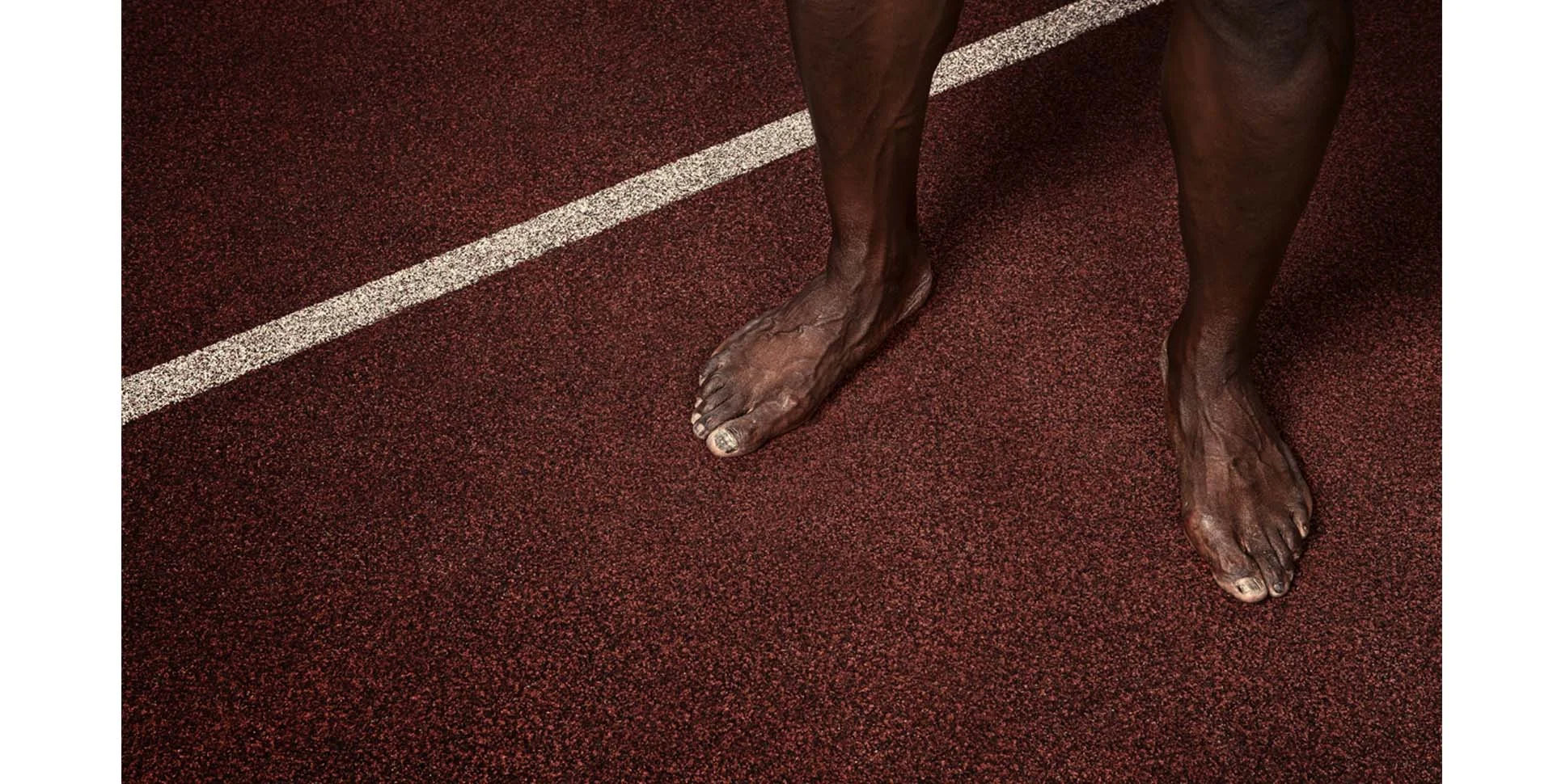 Usain Bolt, fastest feet in the history of all feet.