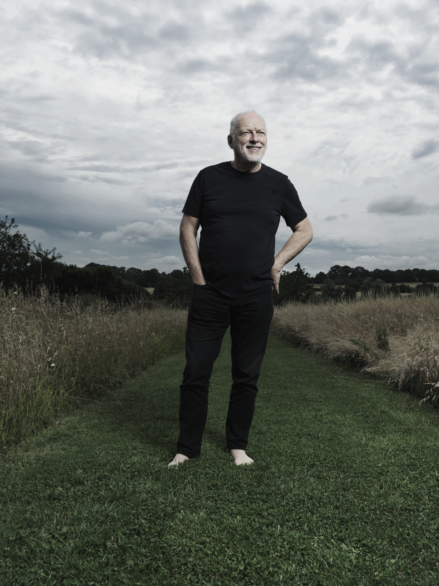 David Gilmour at home for MOJO