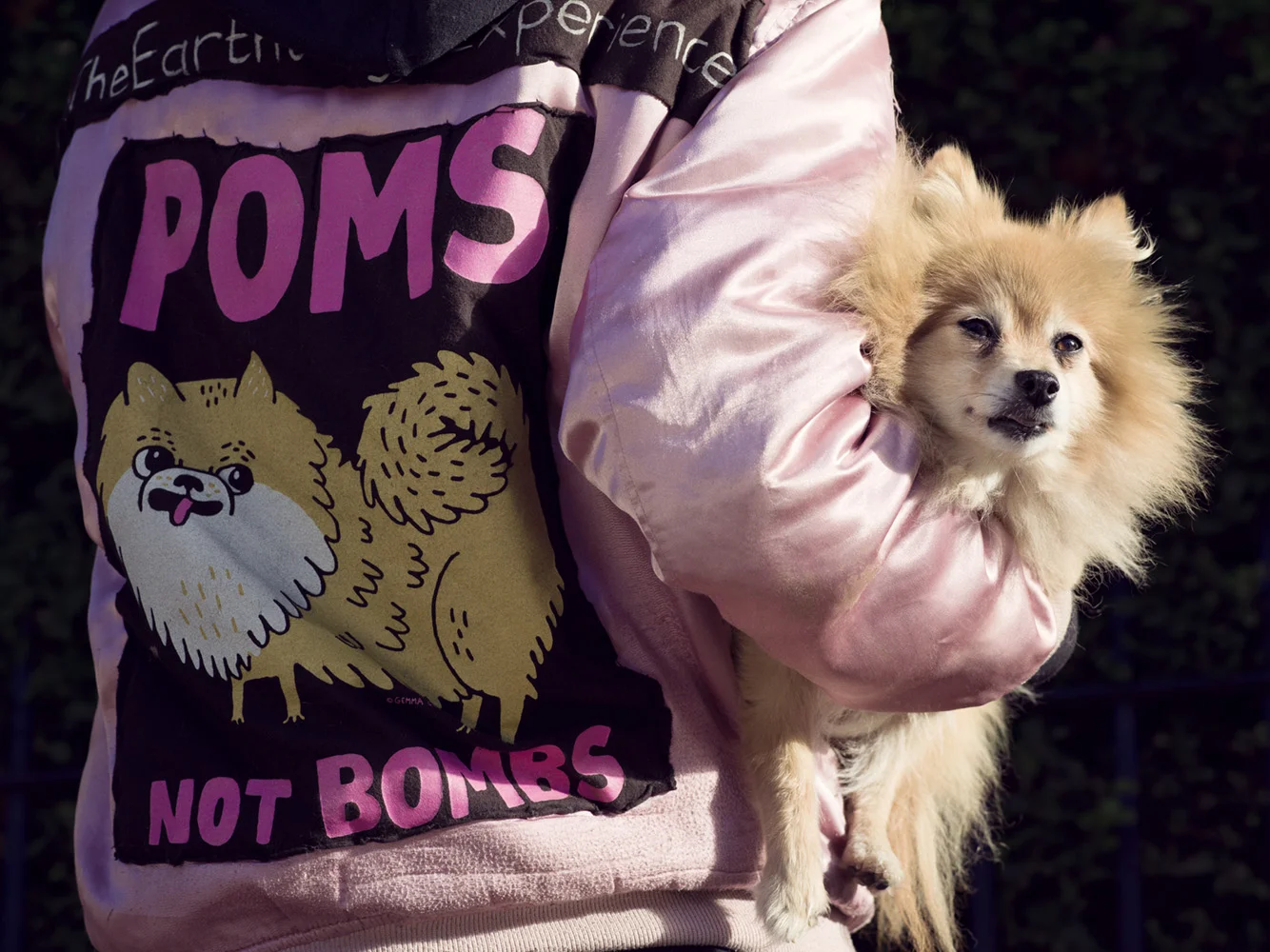 Look at Vegan Magic on Instagram - she's a wonderfully glorious animal lover, vegan campaigner and passionate believer in putting out a positive energy into the world. I bumped into her in the park once and just loved this jacket. Then we spoke and I loved her message, so we did a shoot. The sun Gods favoured us and here we go. Shot to card on a Hasselblad H6D-100c with a bounce and that's it.