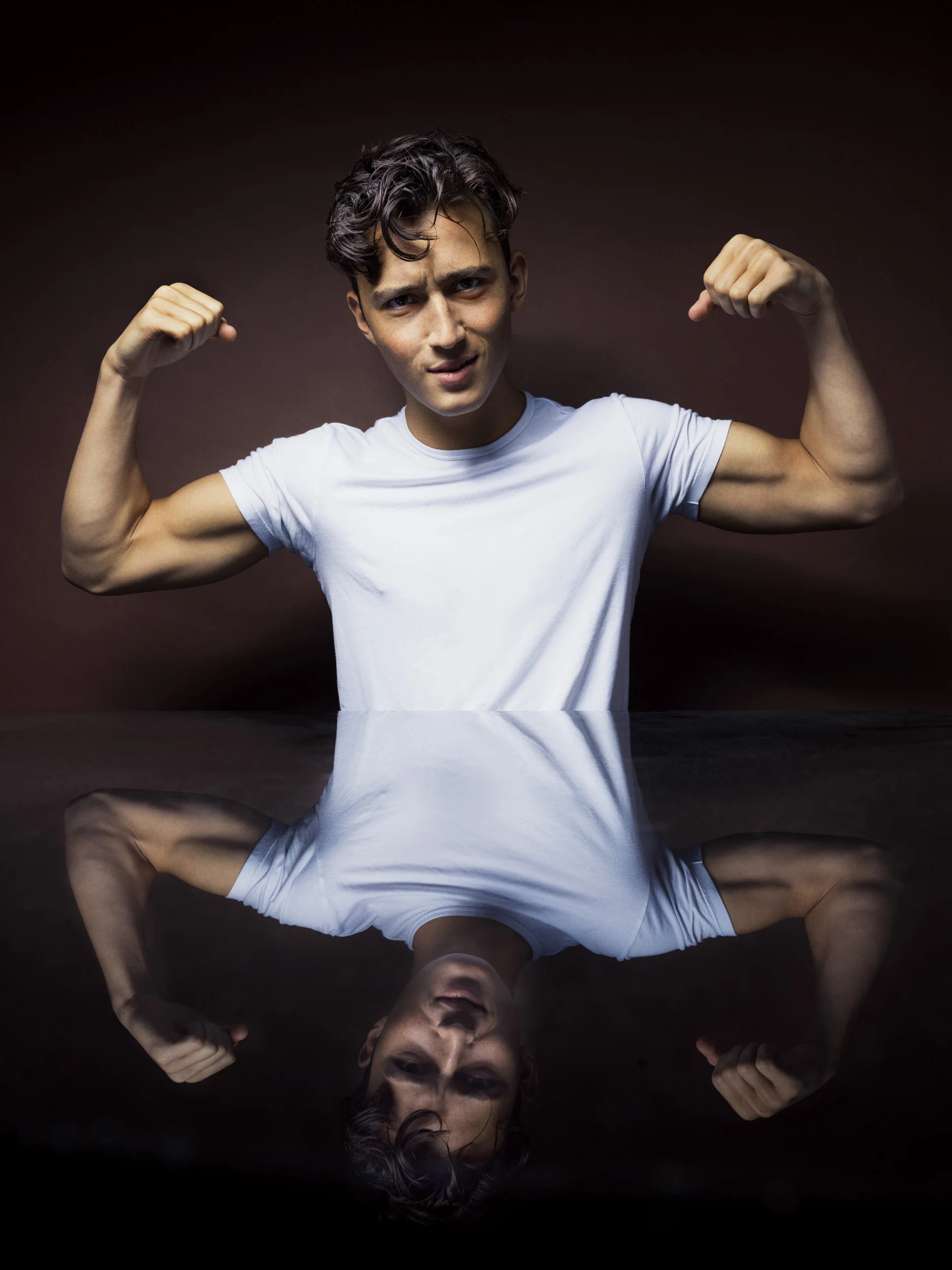 Some people are just good looking, and because of this, they’re confident around cameras and photoshoots. Zak Abel is represented by Models One and is a talented singer too. He was a delight to shoot of course and I channelled a little Herb Ritts with his James Dean to make these portraits sing for Euphoria magazine. Am super happy with the results, with thanks to James Hole on lights, Joe Digital for retouch, Euphoria magazine for the opp and thanks to Zak for being handsome. Well, his parents maybe.