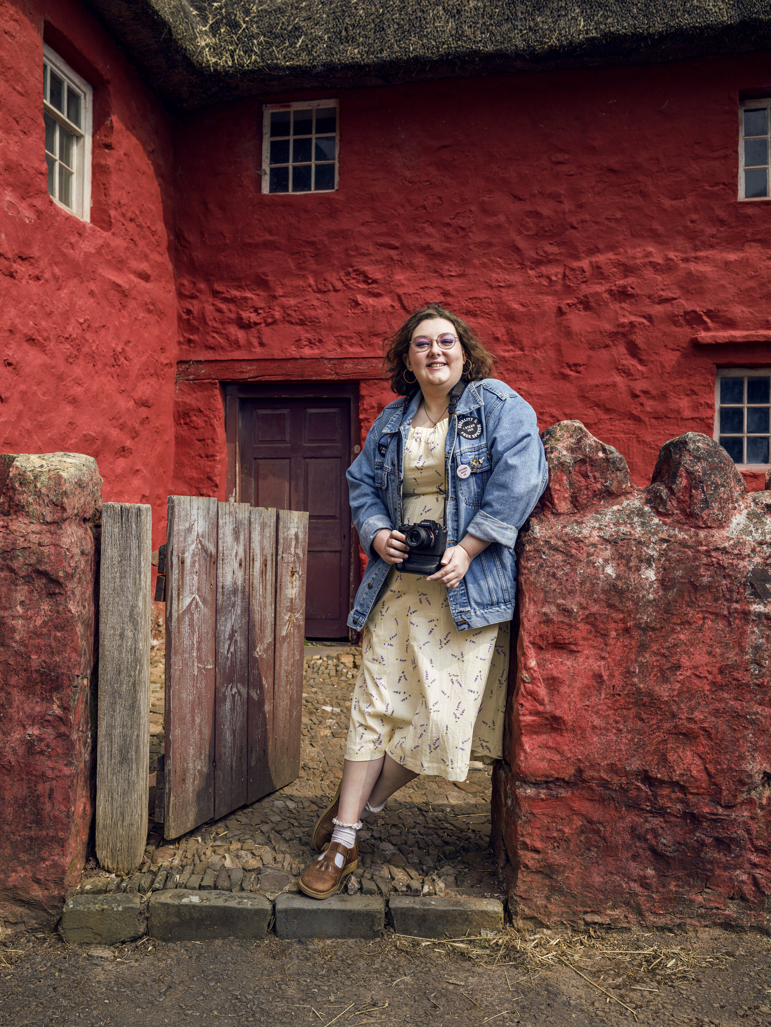 Kate at St Fagans