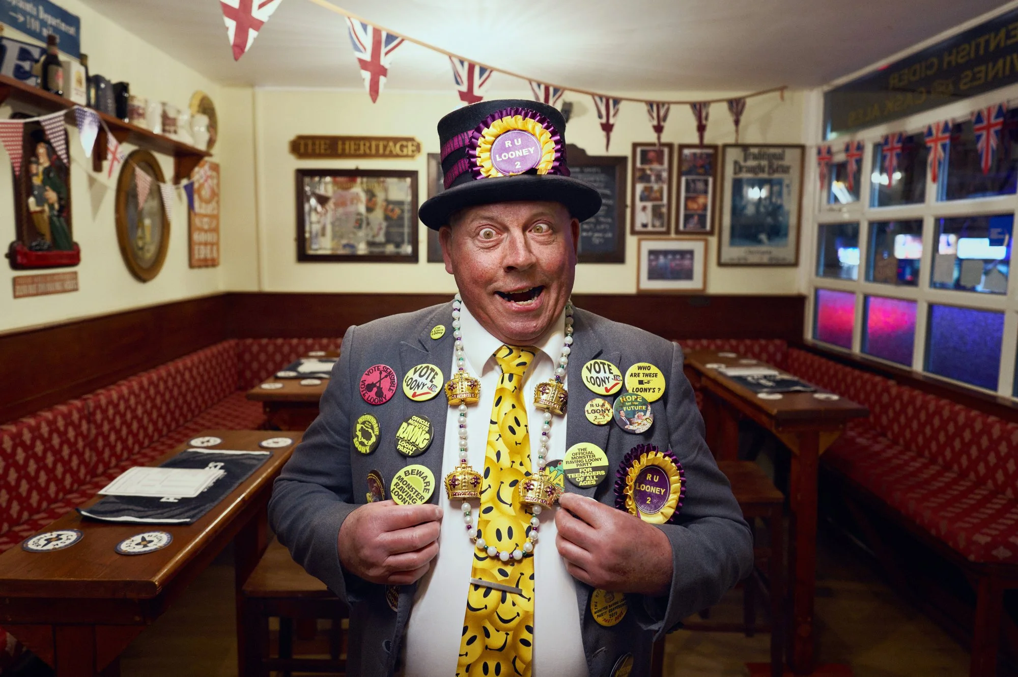 Mad Mike Young, Monster Raving Looney Party, Sittingbourne and Sheppey