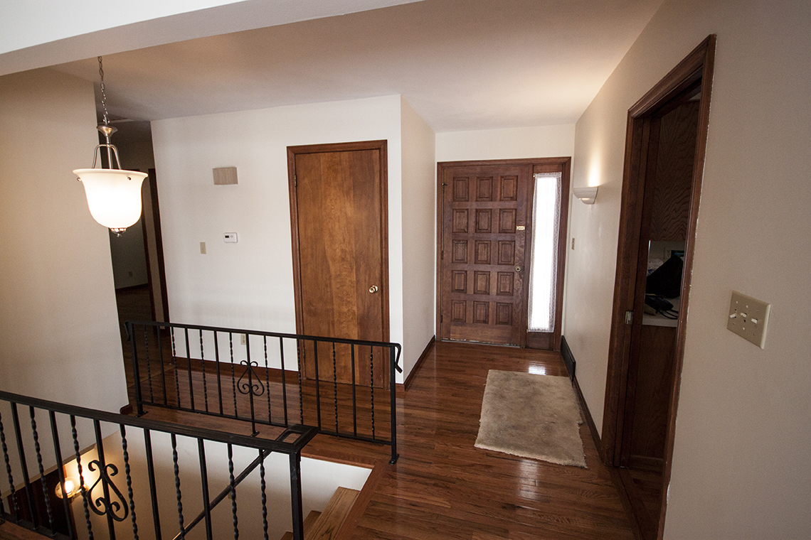Front entryway.