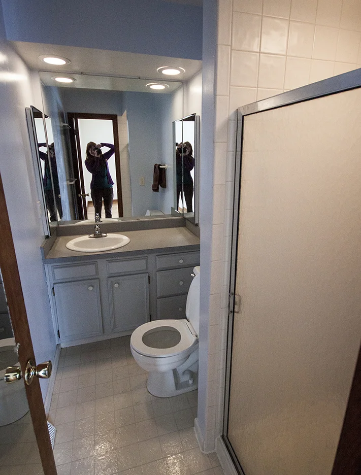 Master bathroom.