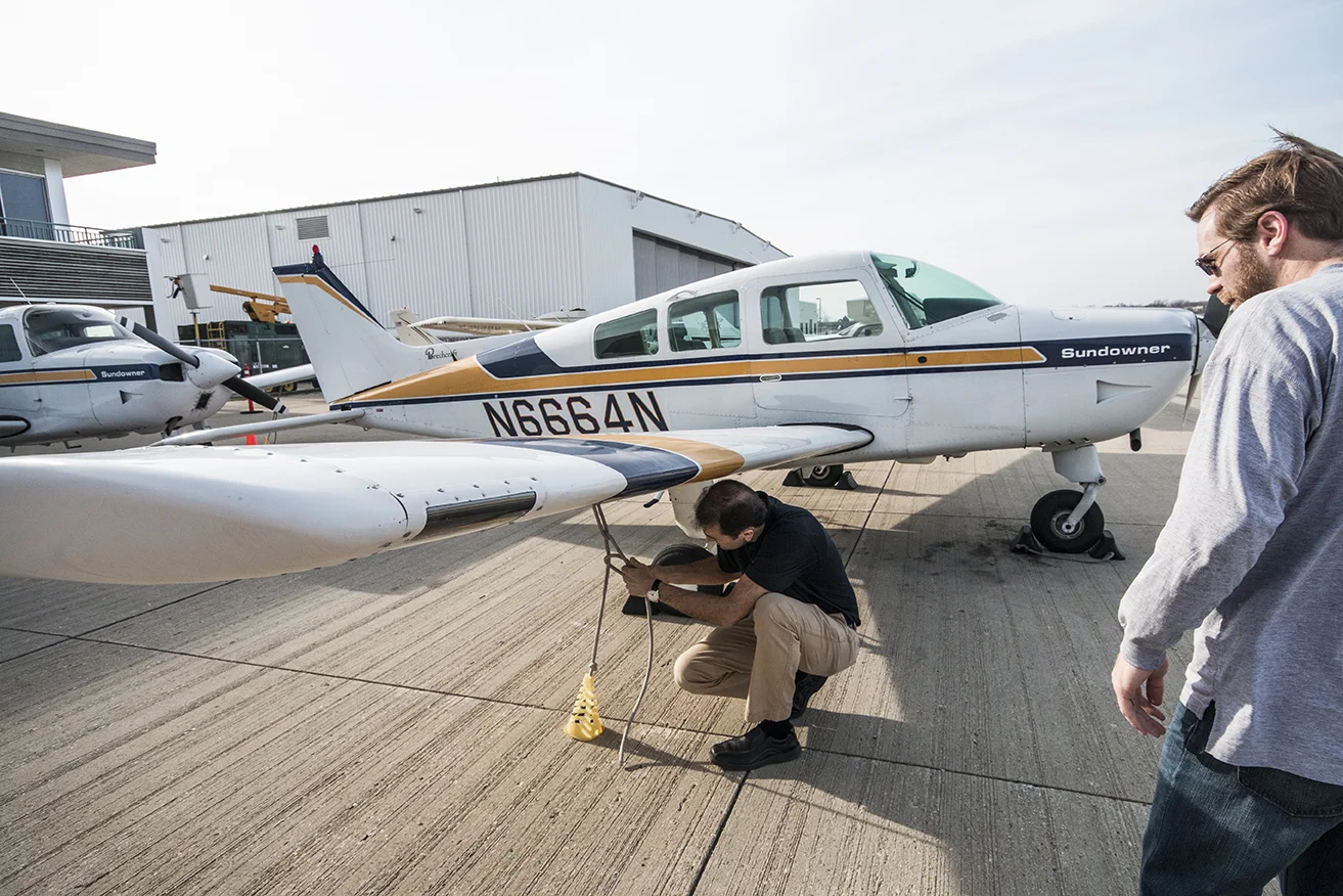 Untying the plane