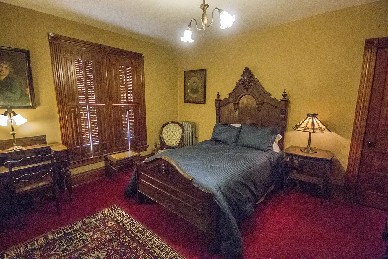 Our bedroom.
