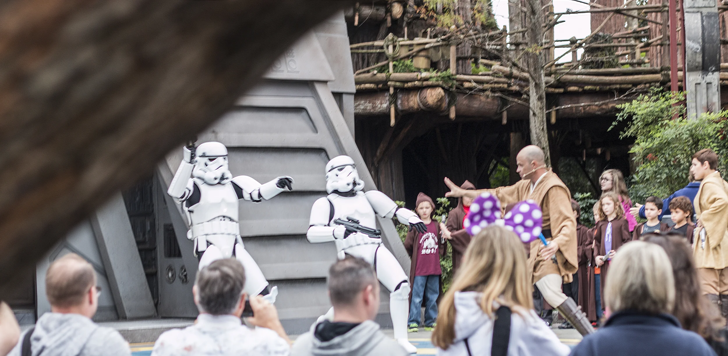 The stormtrooper actors were very good too; everybody looked like they were having a tremendous amount of fun.
