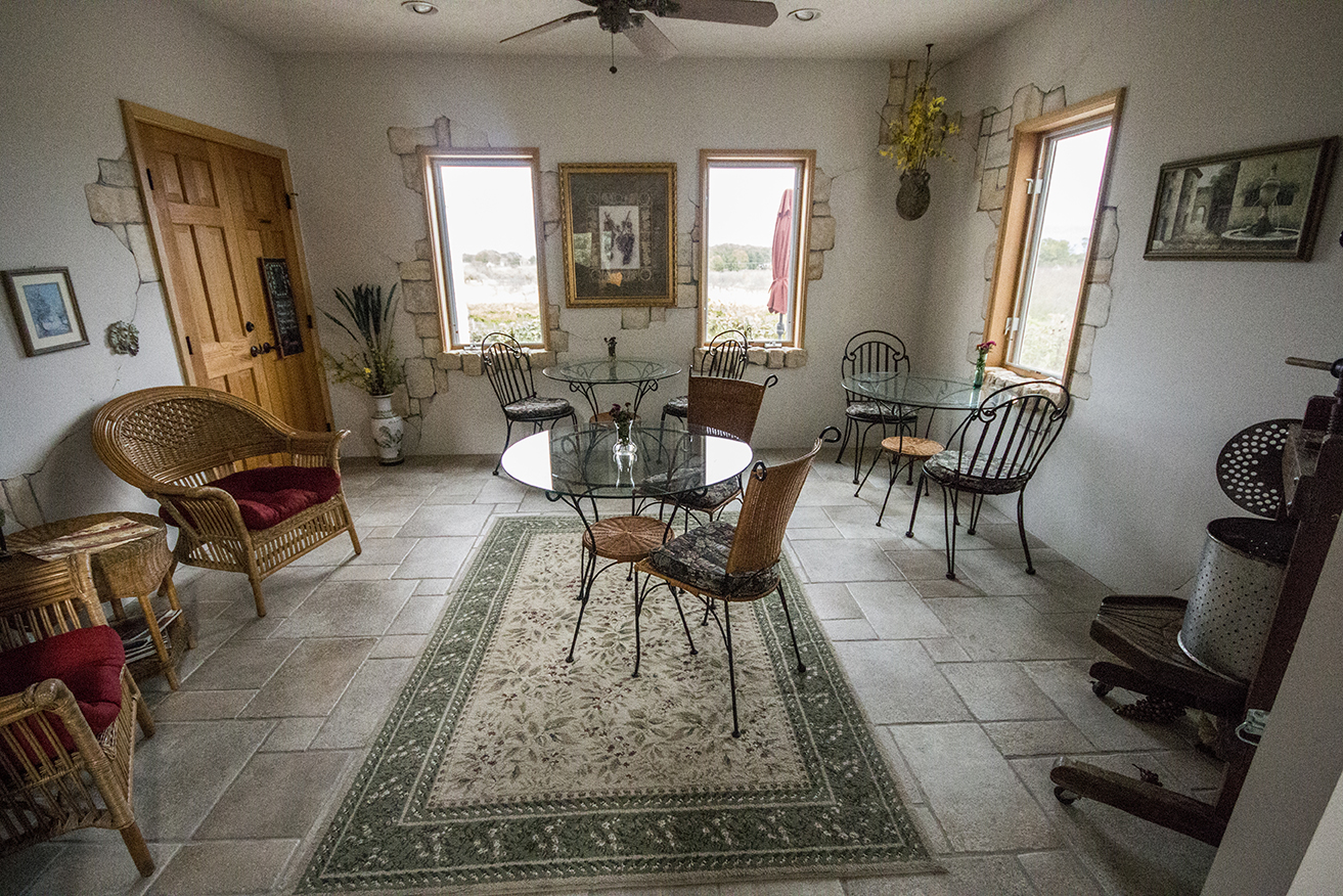 Their breakfast nook.