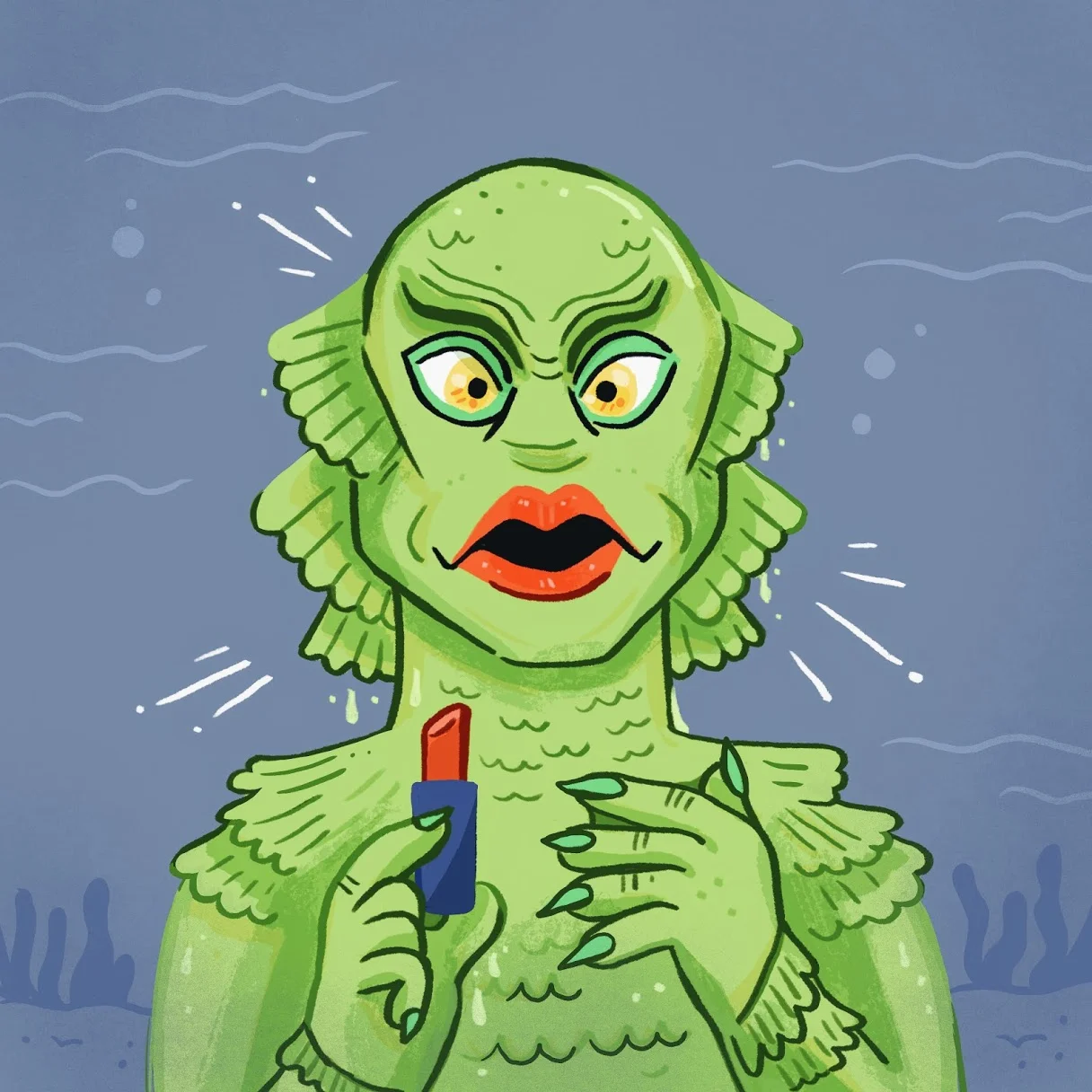 Day 96 - Creature from the black lagoon.jpg
