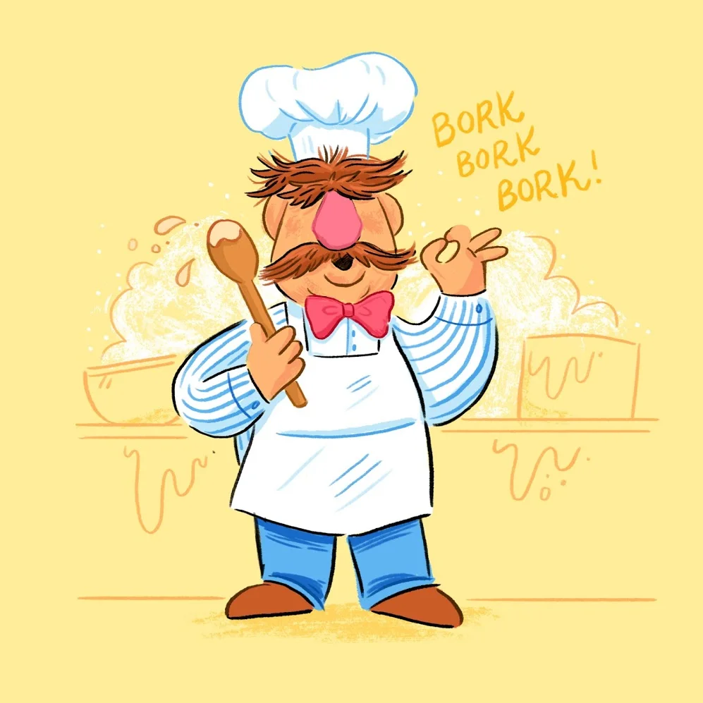 Day 61 - Swedish Chef - Yelllow.jpg