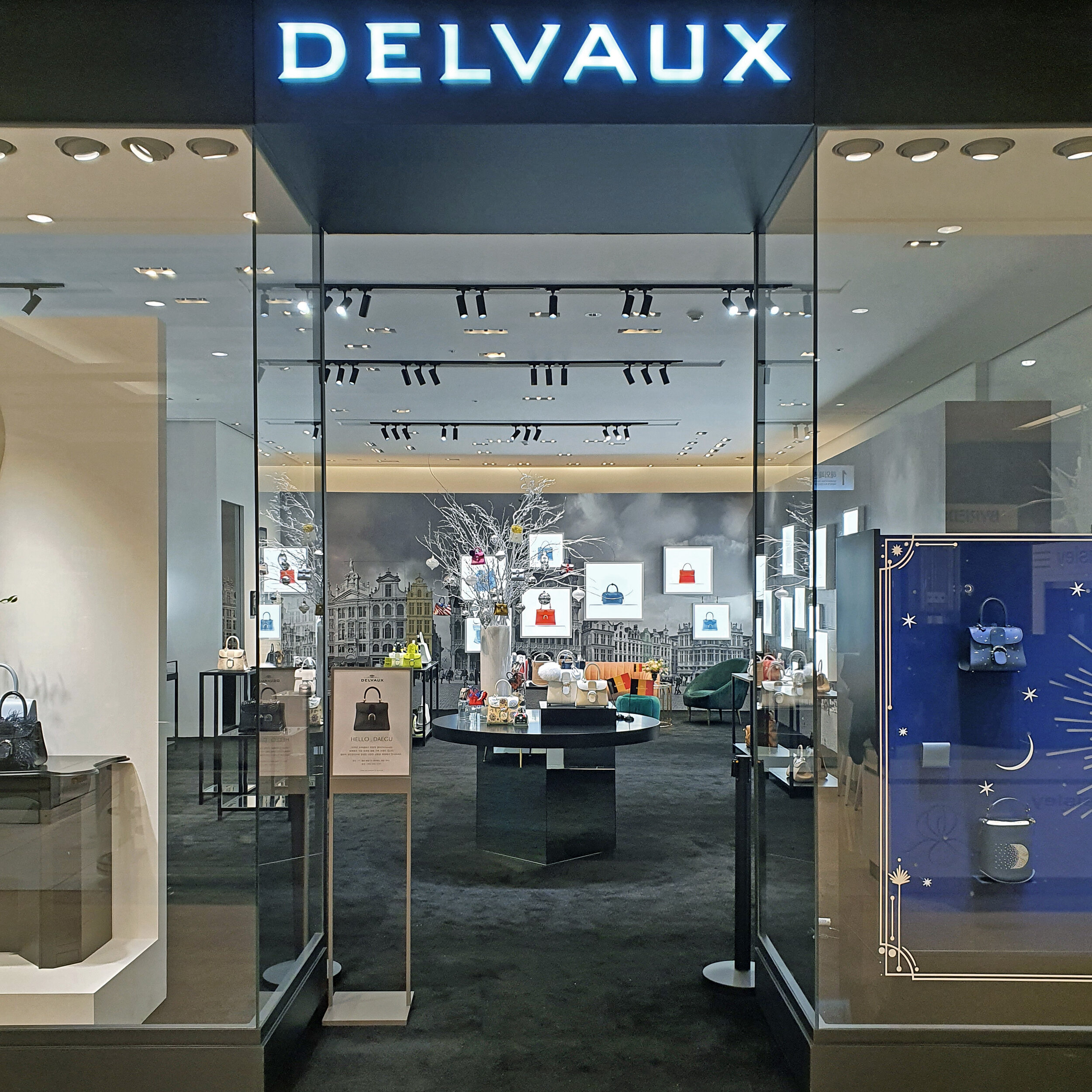 delvaux store in galleria east — hjl studio