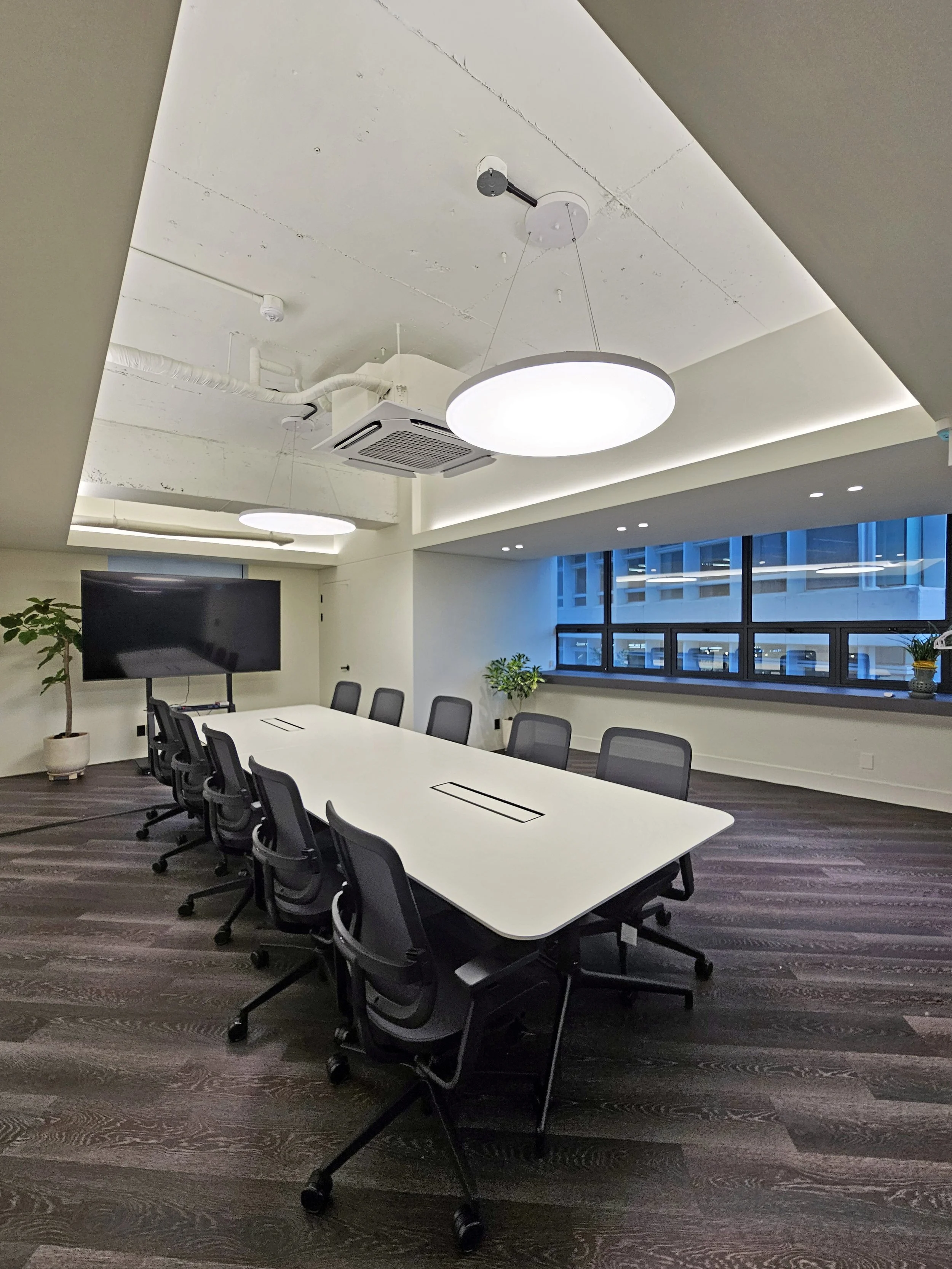 View of the main conference room