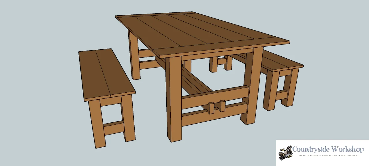CSW Not So Rustic Table