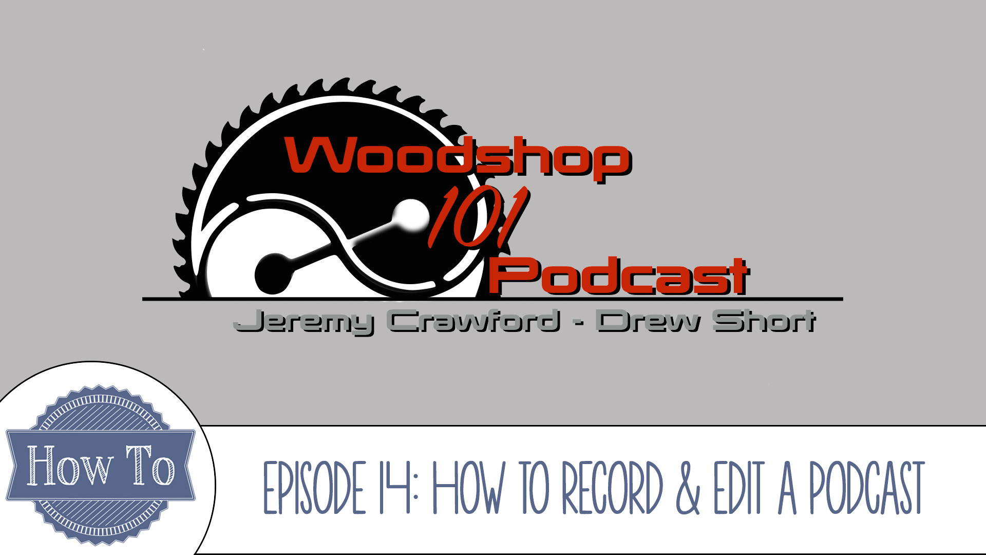 How to Record & Edit a Podcast — Countryside Workshop