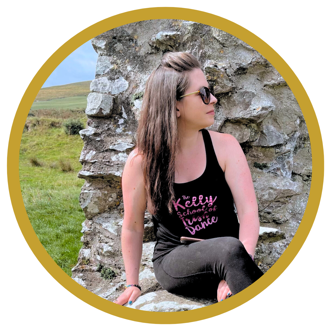 Photo of Kathleen Kelly Chilton, Kelly Irish Dance teacher,  in Ireland