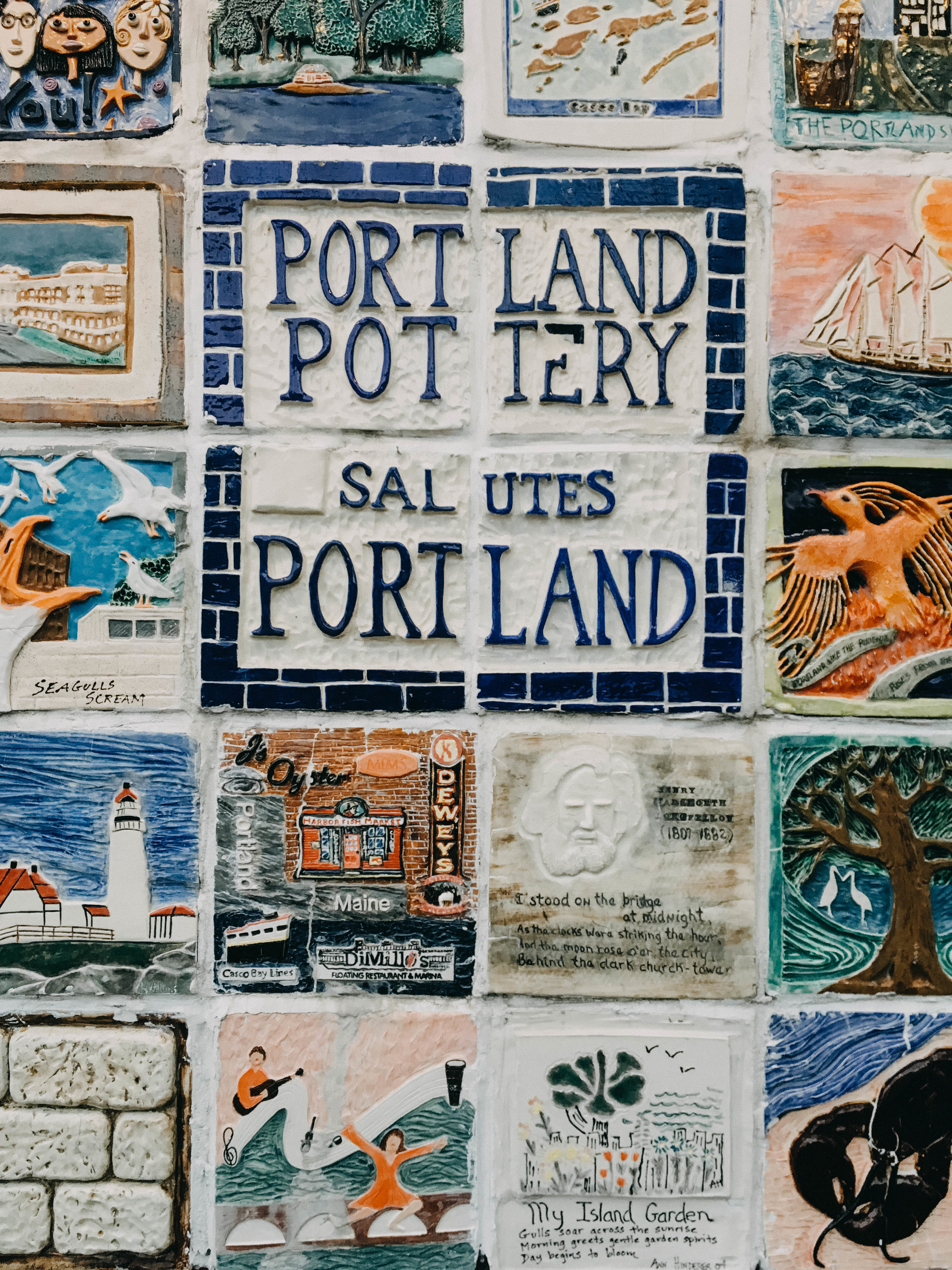 The whole time we were in Maine I was on the hunt for a beautiful piece of pottery to get, but I never found one - or maybe I was just being way to indecisive, because to be honest everything was so beautiful I couldn't pick!
