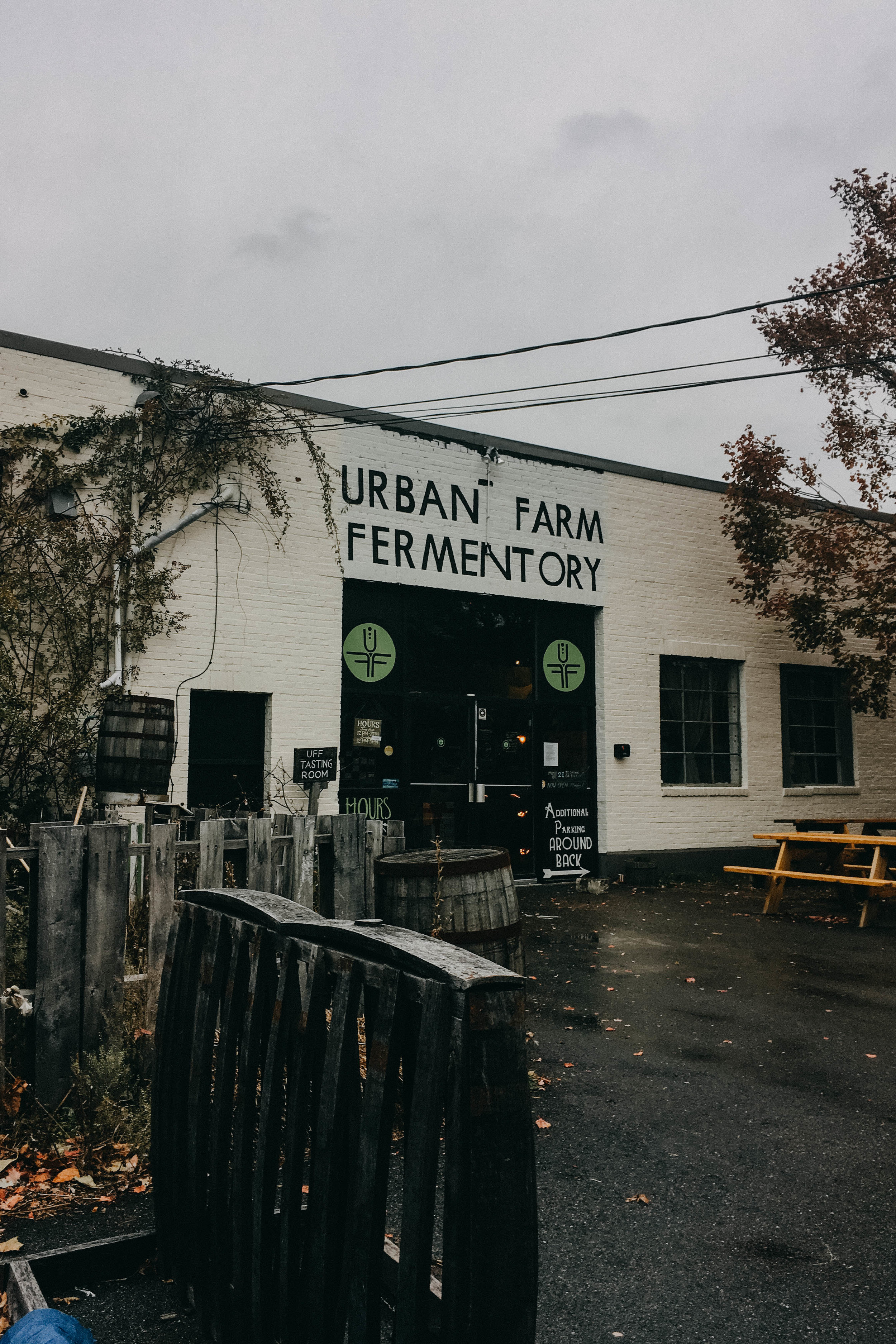 If you want the best Kombucha or Shrub's go to the Urban Farm Fermentory! They are amazing, we took 2 growlers home with us!