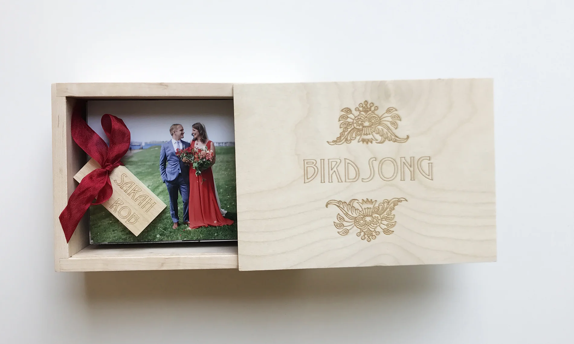 Custom Heirloom Box with Complimentary 100 Proofs