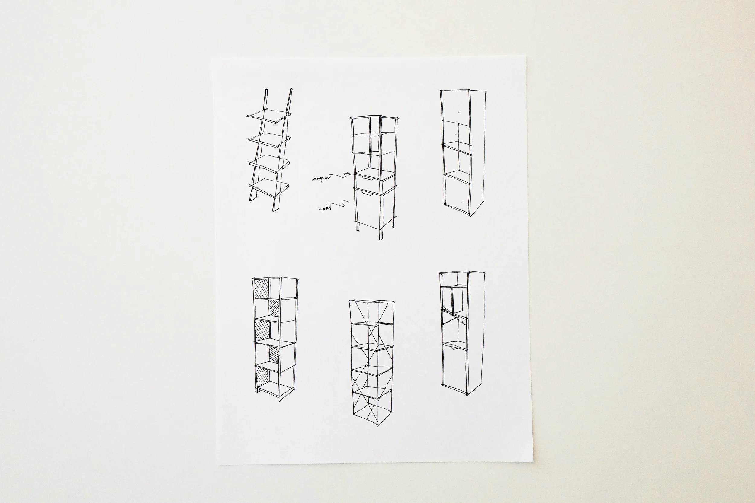   Initial sketches for modern bath towers  2011 