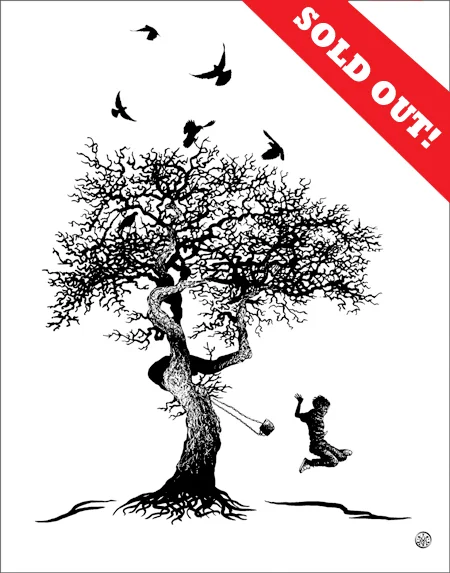 Jump Off - Limited Edition of 200 signed and numbered prints.