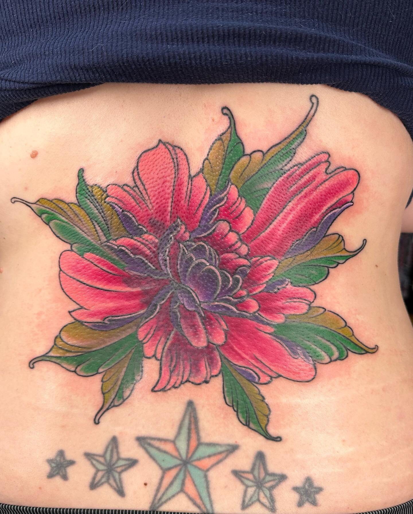 Finished this coverup the other day. Been a busy spring so far and looking forward to getting some bigger projects done soon. #tattoo #coveruptattoo #ocmd