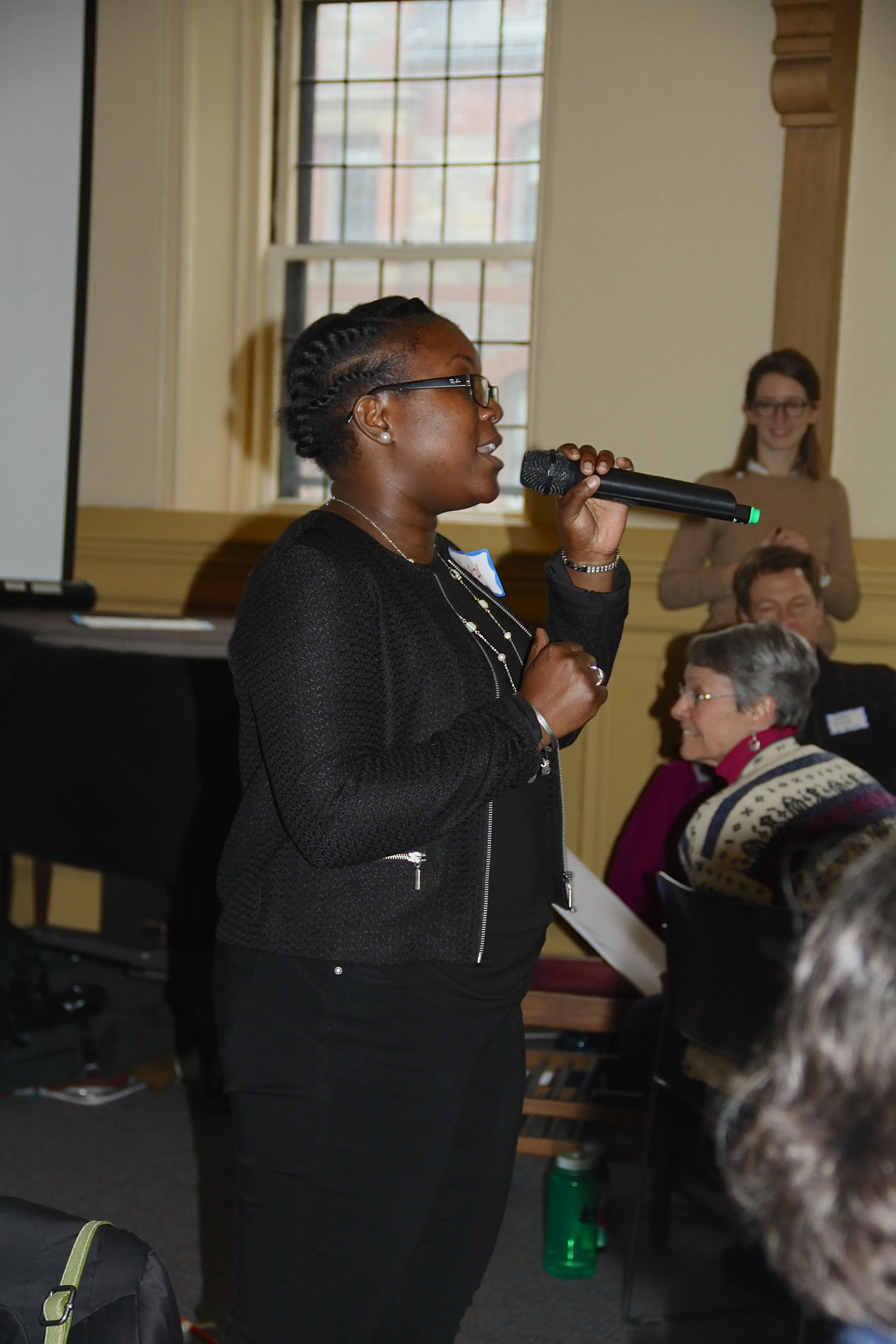 Hazel Johnson speaks at our Foundations of Shared Leadership Training