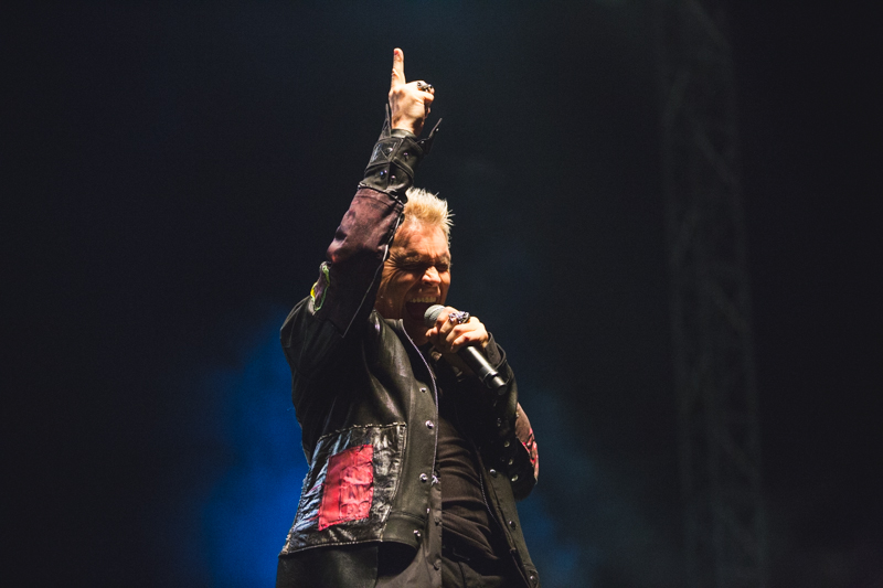 BILLY IDOL, Riot Fest 12 Sept 2015