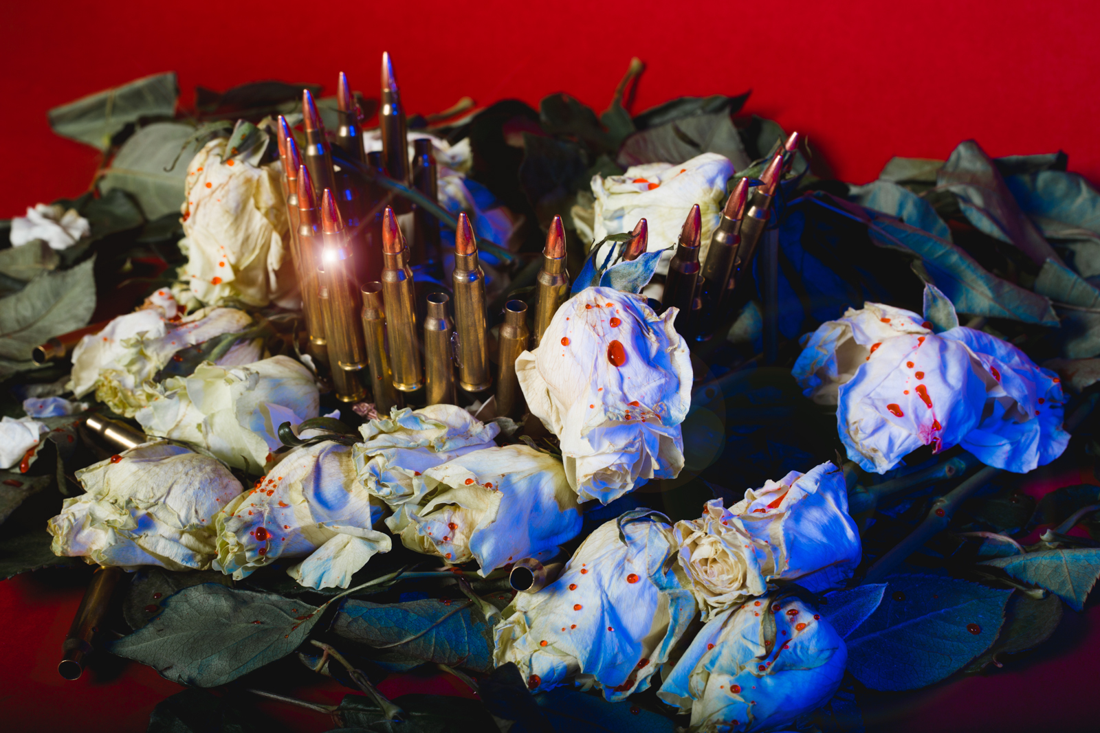 "Blood, White, and Blue" Ester Segretto, 2018