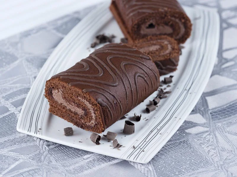 Chockolate Swiss Role
