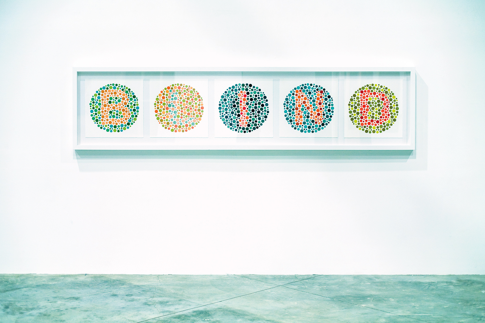 Ishihara, 2008 Digital C-print on archival paper 125 x 24 inches