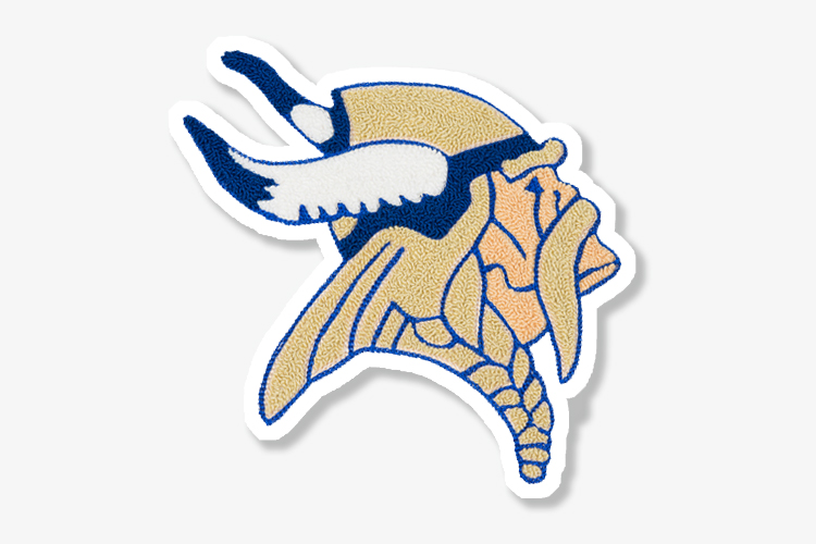 Custom designed mascot emblem