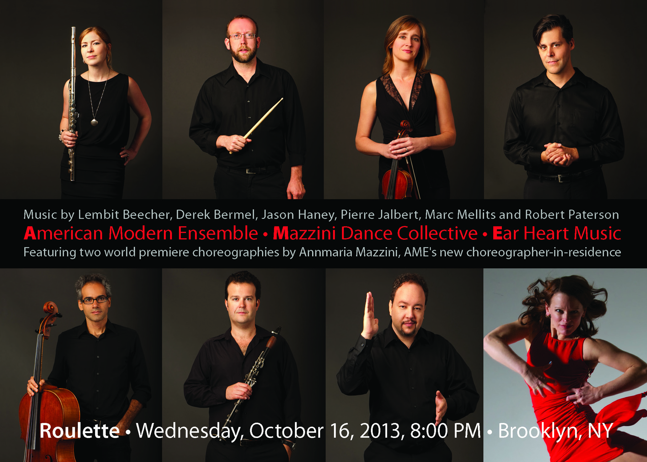 Ear Heart Music Presents AME and Mazzini Dance Collective