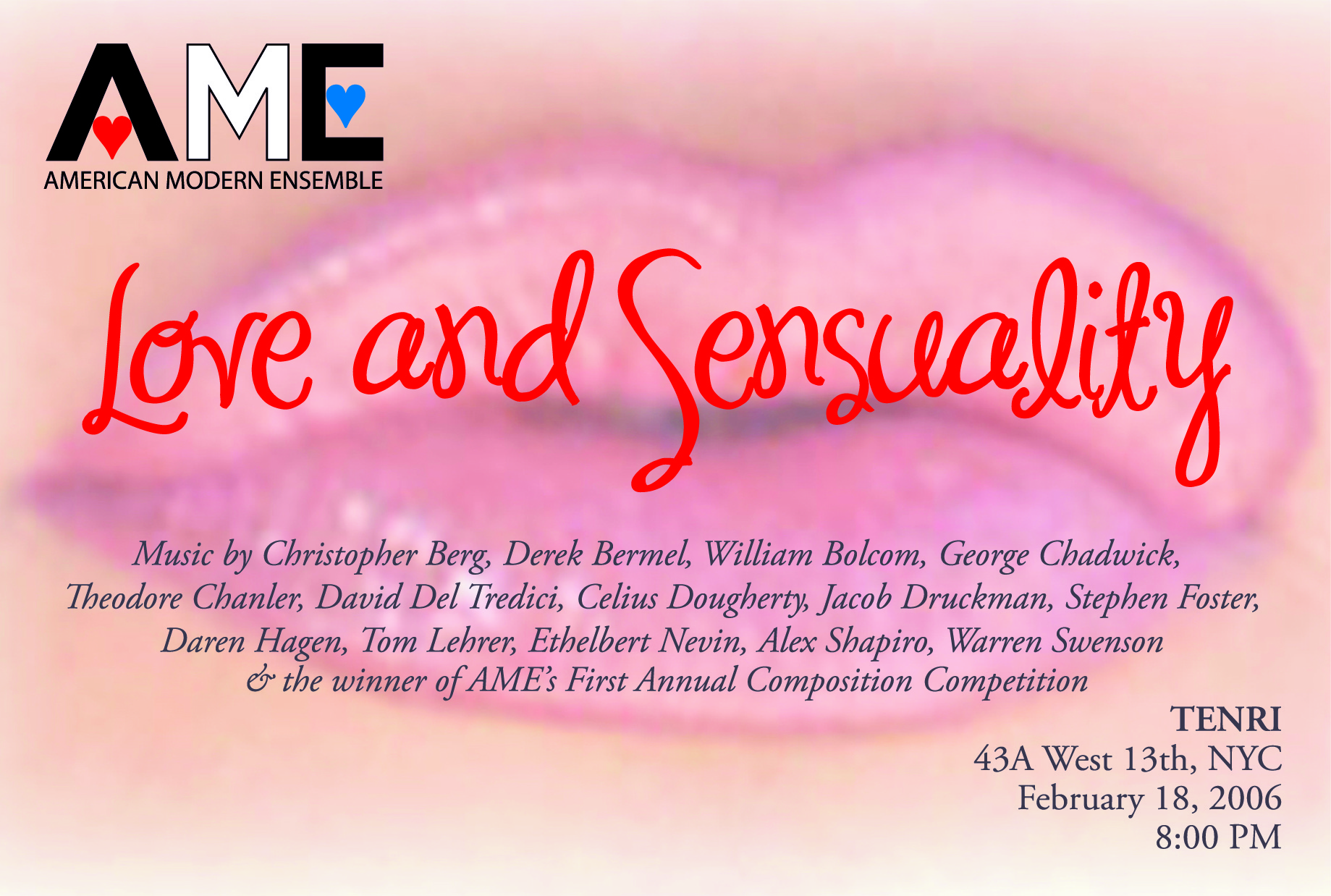 Love and Sensuality