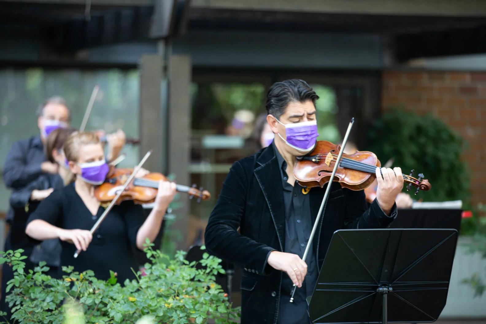 28-Piece NYC String Orchestra performs Grieg's "Holberg Suite"