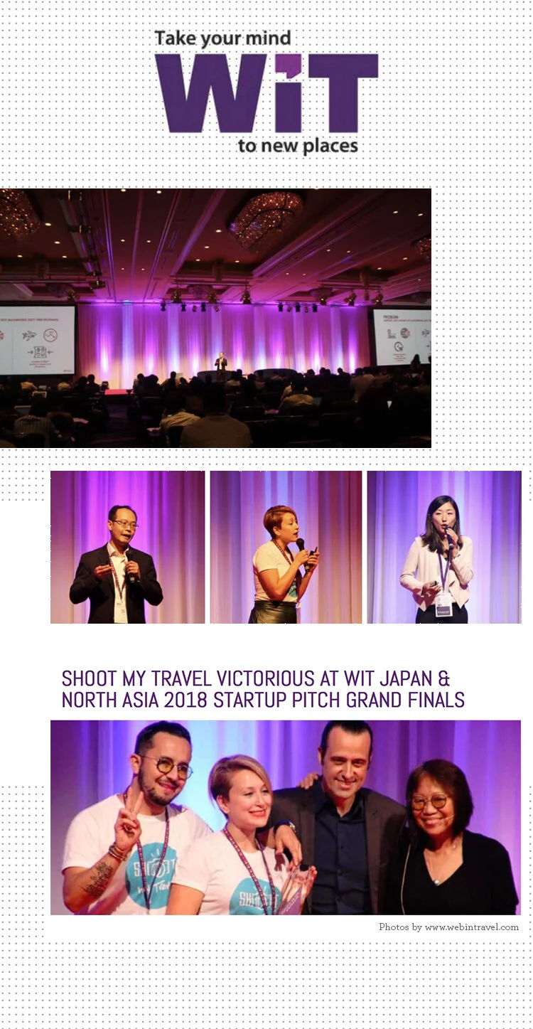 Shoot My Travel Victorious At Wit Japan &amp; North Asia 2018 Startup Pitch Grand Finals