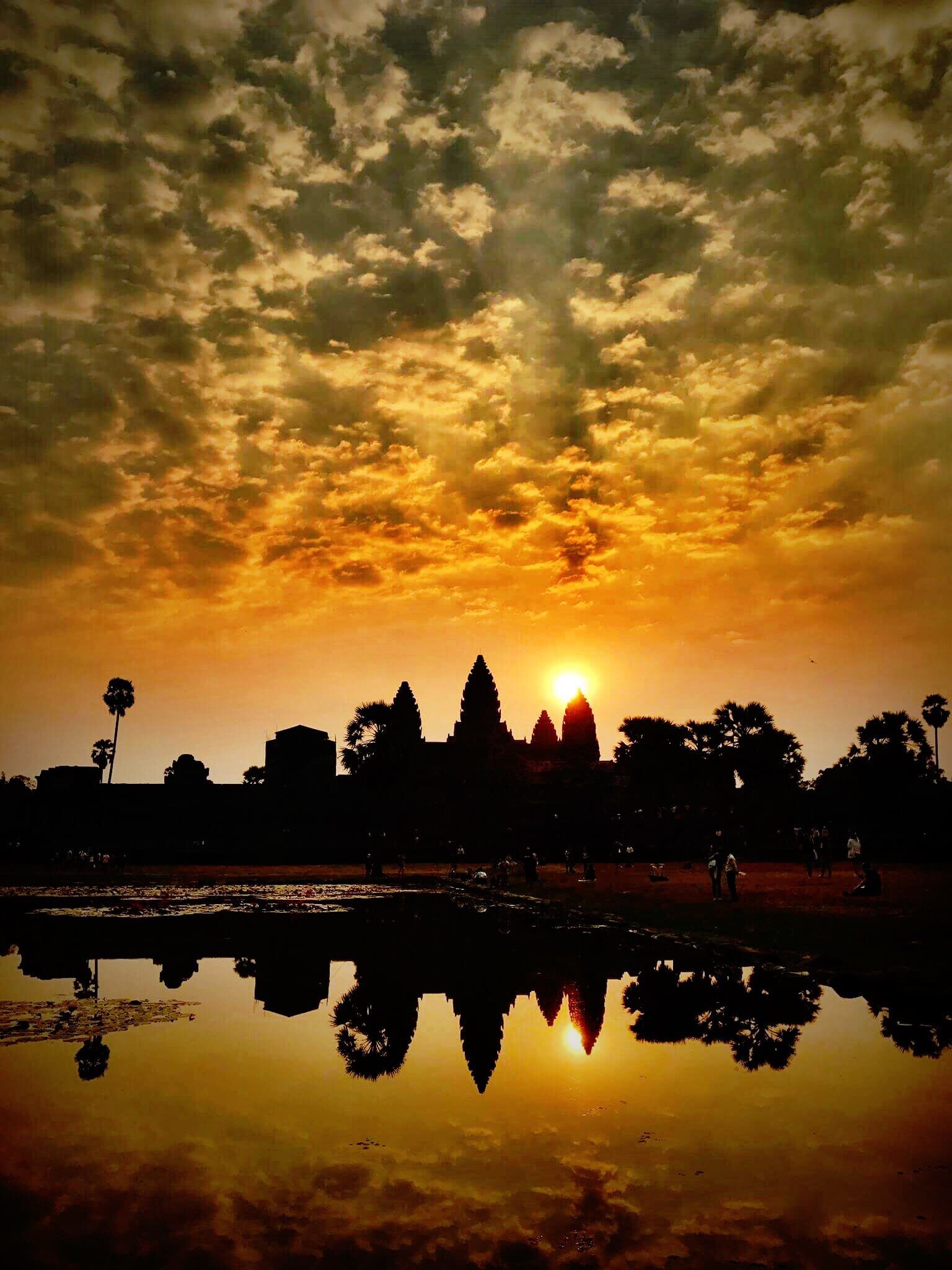 Sunrise in Angkor Wat, Cambodia, 2017.jpeg