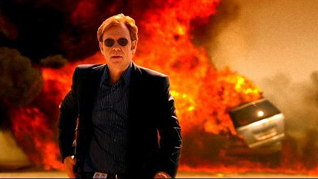 If only the car has subsequently exploded. 