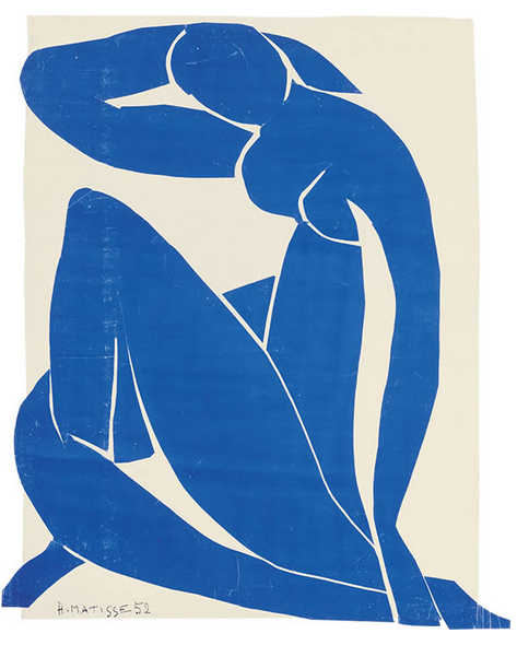 Blue Nude II, Henri Matisse