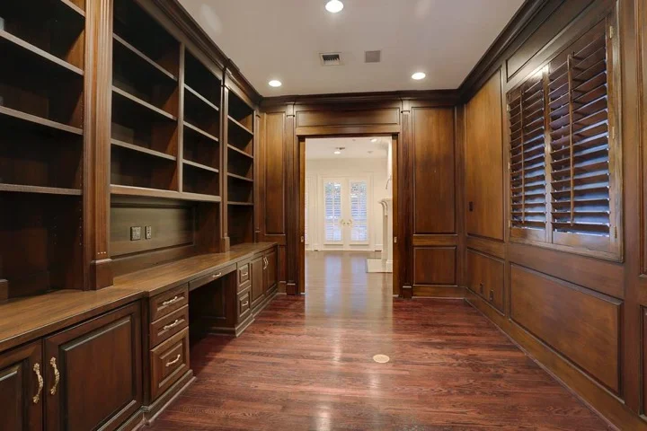BEFORE photo of the study.