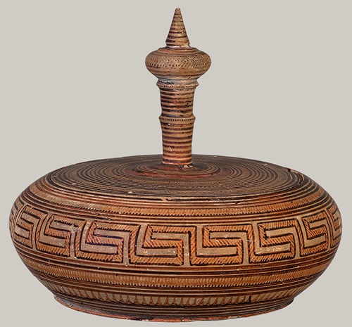 Ancient Greece Pottery, circa 1100 BC