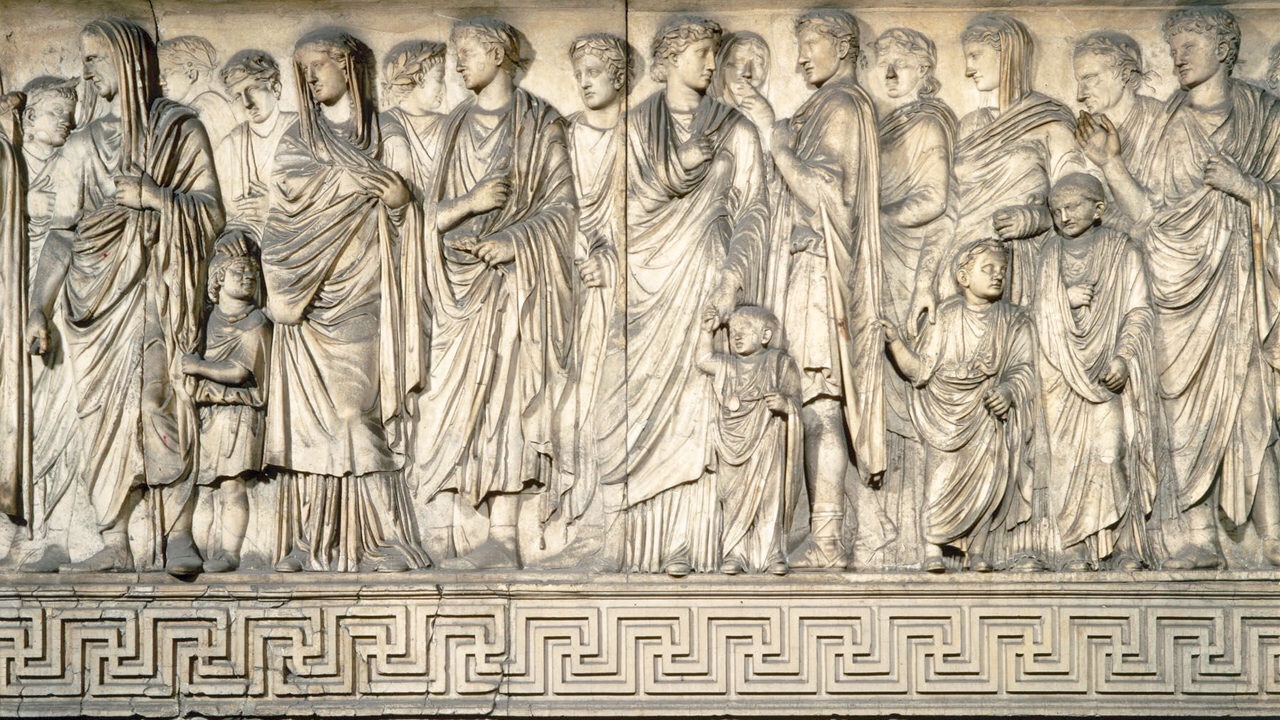 Roman Temple Frieze, circa 400BC