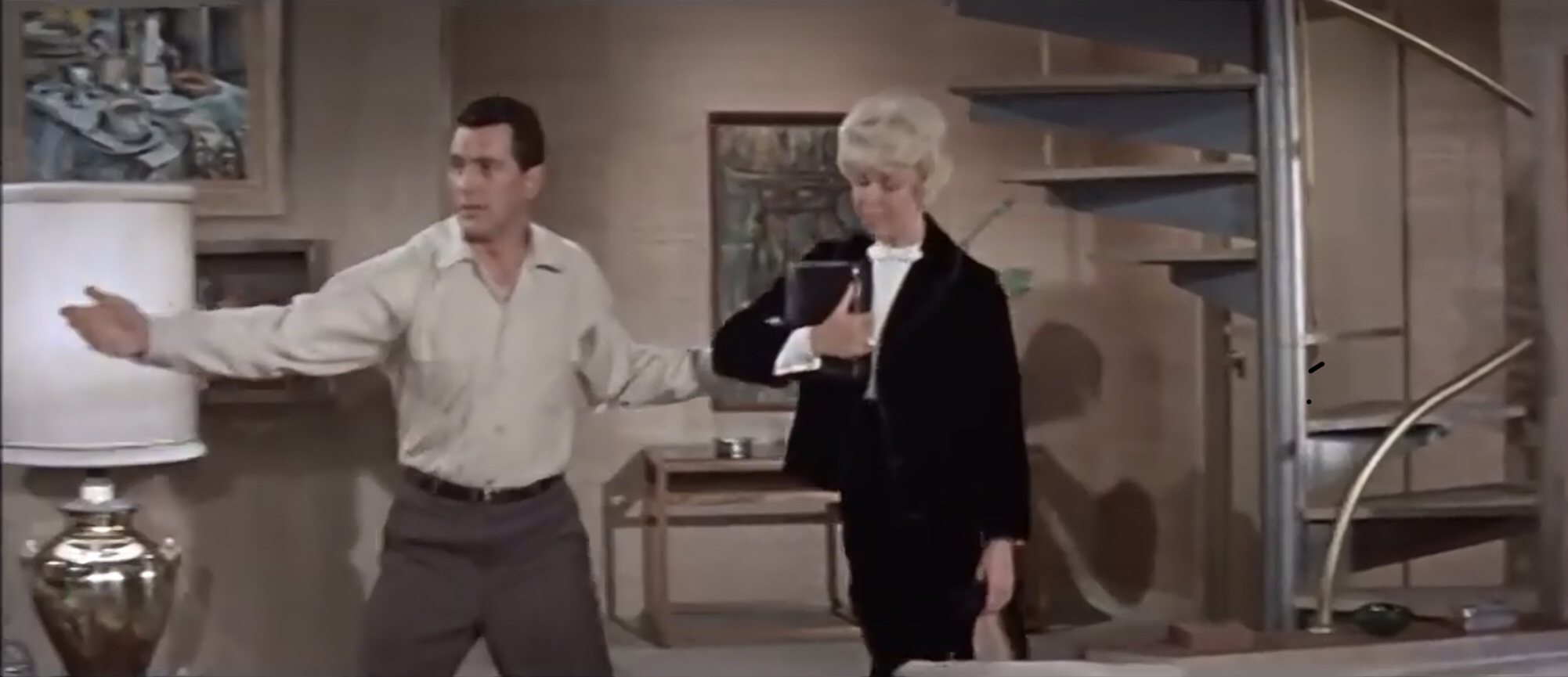 Rock Hudson’s iconic bachelor pad on Pillow Talk