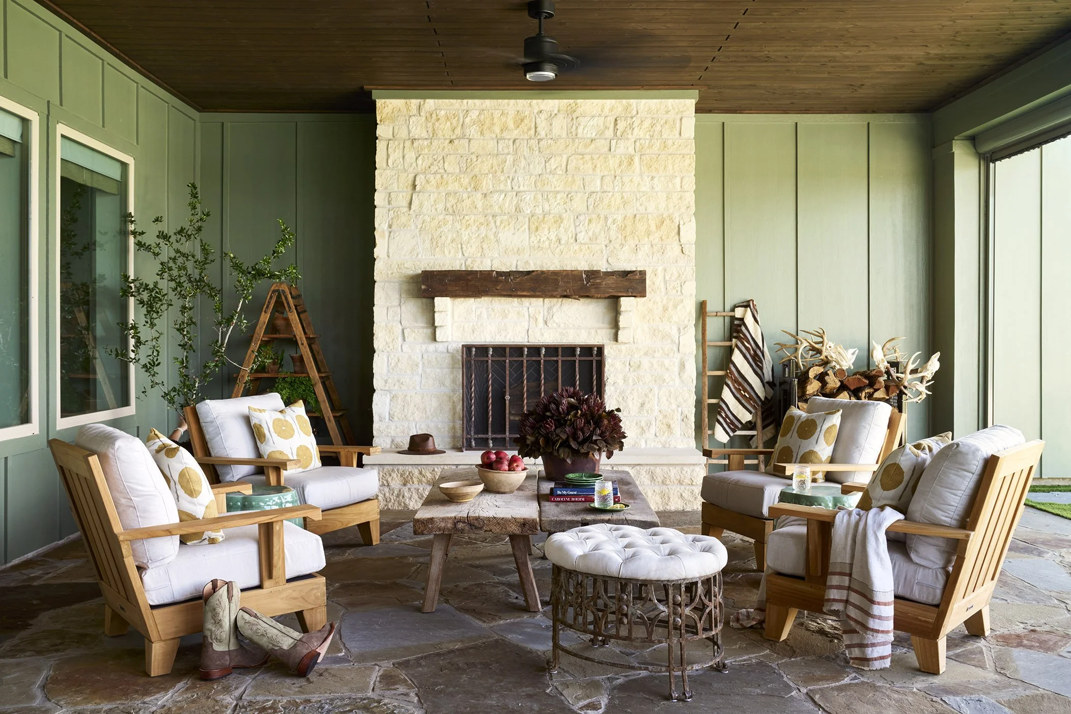 Fastballs Farm Outdoor Living Room