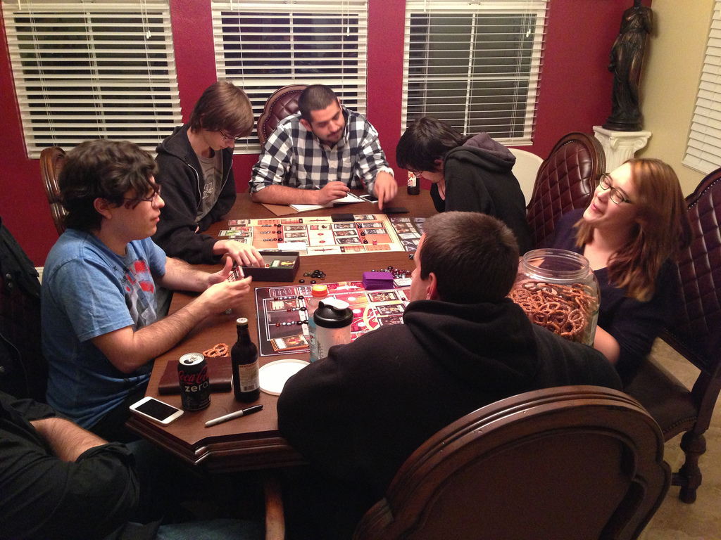 Our core Beta Testing Group near the end of development.