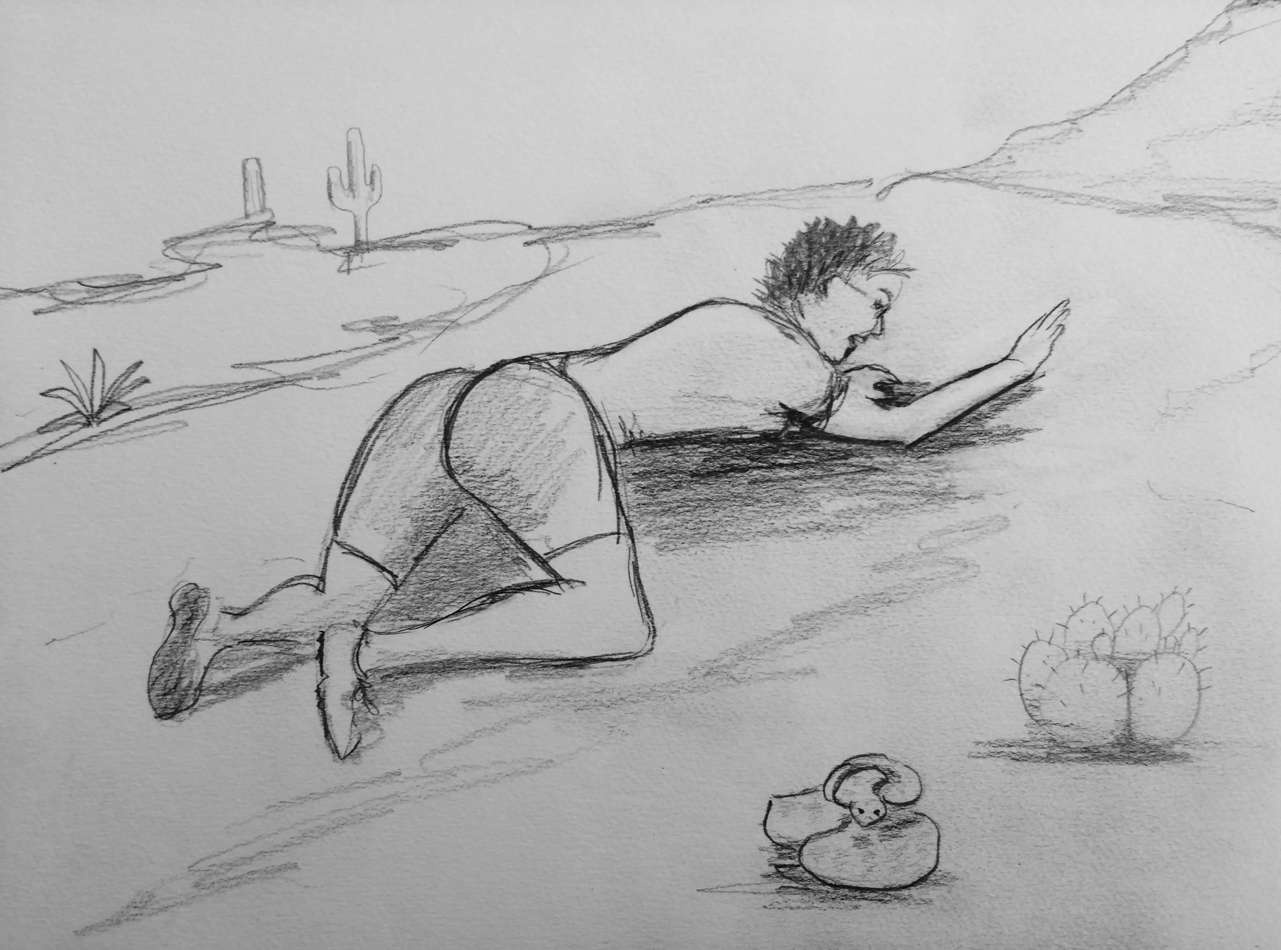 Artist's very sketchy rendering. 