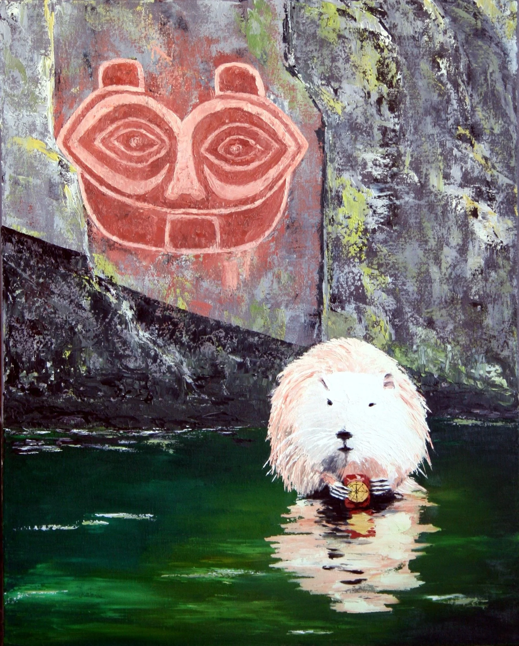 The Oracle With She Who Watches. One of my personal favorites, although it doesn't translate well.